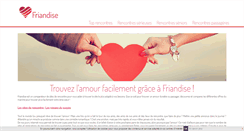 Desktop Screenshot of friandise.com